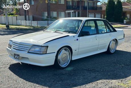 White 1984 Holden HDT Commodore Sedan SS Group III