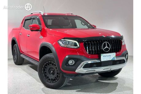 Red 2020 Mercedes-Benz X350 Dual Cab Utility D Power (4Matic)