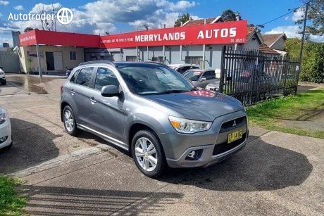 Grey 2010 Mitsubishi ASX Wagon Aspire (4WD)