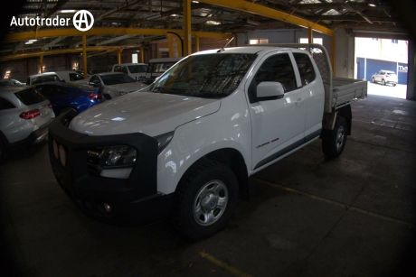 White 2017 Holden Colorado Space Cab Chassis LS (4X4)