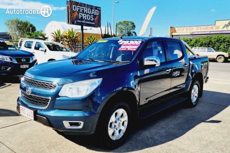Blue 2014 Holden Colorado Crew Cab Pickup LTZ (4X4)