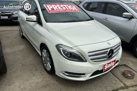 White 2012 Mercedes-Benz B200 Hatchback CDI BE