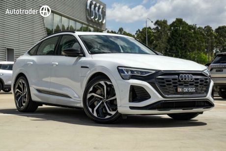 White 2023 Audi Q8 Sportback 55 E-Tron