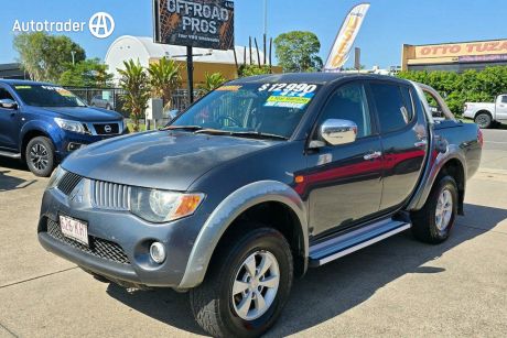 Grey 2007 Mitsubishi Triton Double Cab Utility GLX (4X4)