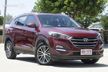 Red 2015 Hyundai Tucson Wagon Active X (fwd)