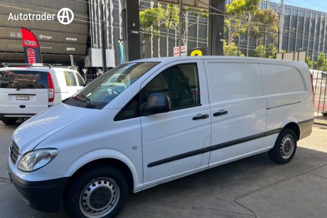 White 2007 Mercedes-Benz Vito Van 109CDI Extra Long