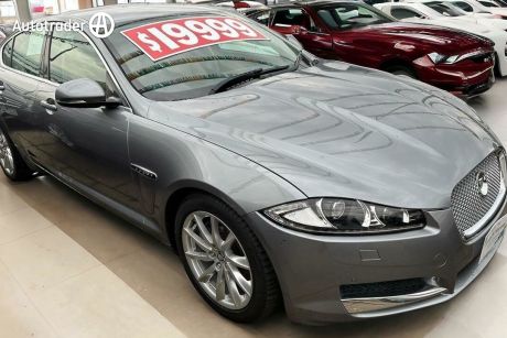 Grey 2012 Jaguar XF Sedan 2.2D Luxury
