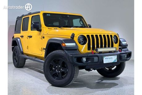 Yellow 2021 Jeep Wrangler Unlimited Hardtop Night Eagle (4X4)