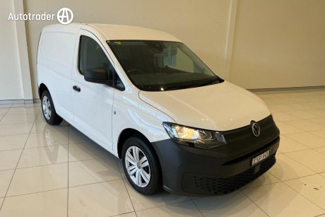 White 2021 Volkswagen Caddy 5 Van Cargo TDI320