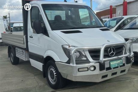 White 2014 Mercedes-Benz Sprinter Ute Tray 316CDI MWB
