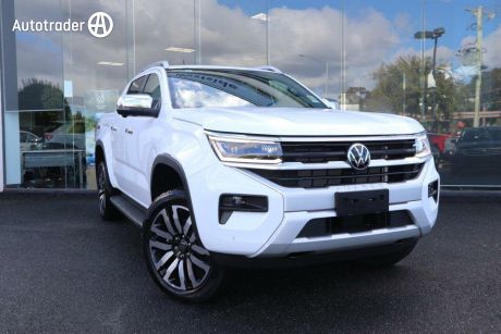 White 2024 Volkswagen Amarok Dual Cab Utility Aventura TSI452 4Motion