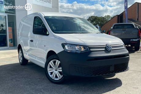 White 2024 Volkswagen Caddy 5 Van Cargo TSI220