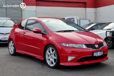 Red 2008 Honda Civic Hatch TYPE R