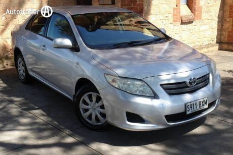 Silver 2007 Toyota Corolla Sedan Ascent