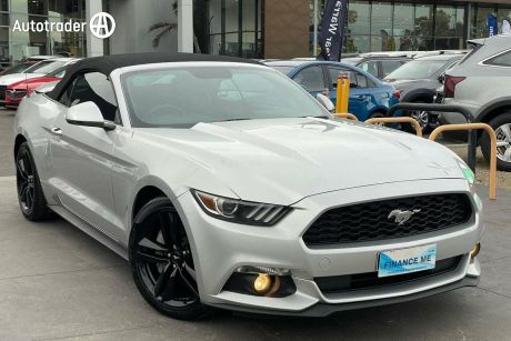 Silver 2016 Ford Mustang Convertible 2.3 Gtdi