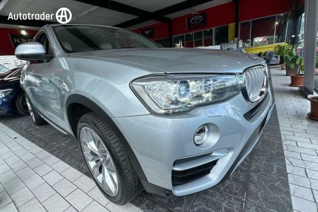 Silver 2018 BMW X4 Coupe Xdrive 20D