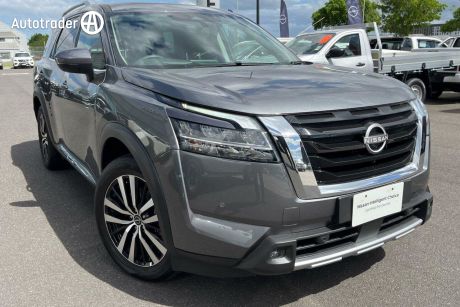 Grey 2024 Nissan Pathfinder Wagon TI-L (4WD)
