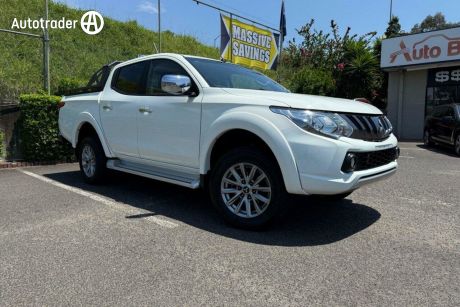 White 2018 Mitsubishi Triton Dual Cab Utility GLS (4X4)