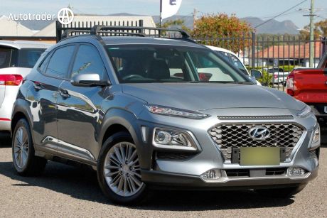 Grey 2017 Hyundai Kona Wagon Elite