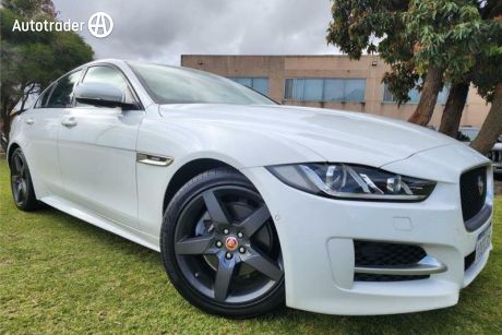 White 2016 Jaguar XE Sedan 20D R-Sport