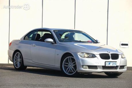 Silver 2007 BMW 325I Convertible