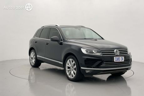 Black 2018 Volkswagen Touareg Wagon V6 TDI