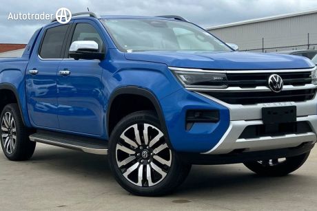 Blue 2024 Volkswagen Amarok Dual Cab Utility Aventura TDI600 4Motion
