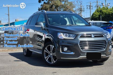 Grey 2016 Holden Captiva Wagon 7 LTZ (awd)