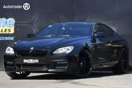 Black 2013 BMW 640I Coupe