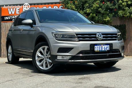 Silver 2016 Volkswagen Tiguan Wagon 140 TDI Highline
