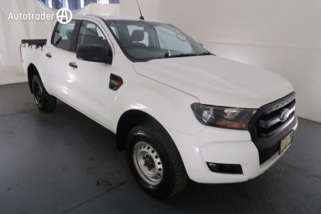 White 2015 Ford Ranger Crew Cab Pickup XL 2.2 HI-Rider (4X2)