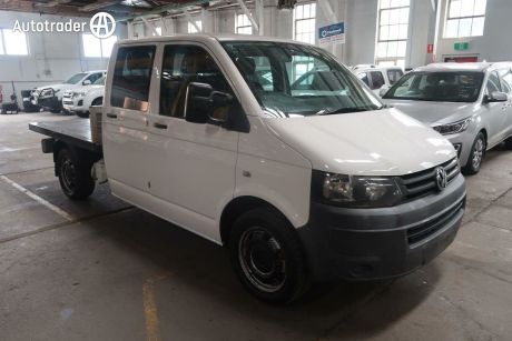 White 2013 Volkswagen Transporter Dual Cab Chassis TDI 400 LWB