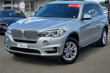 Silver 2014 BMW X5 Wagon Sdrive 25D