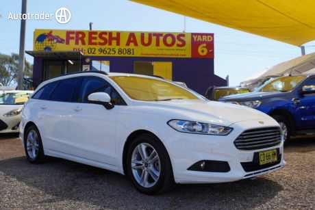 White 2017 Ford Mondeo Wagon Ambiente