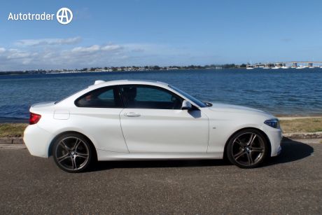 White 2017 BMW 220D Coupe M-Sport