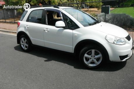 White 2007 Suzuki SX4 Hatchback 4X4