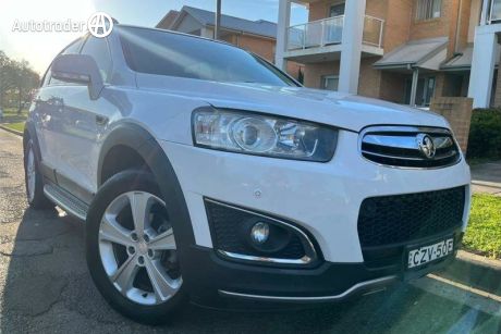 White 2014 Holden Captiva Wagon 7 LTZ (4X4)