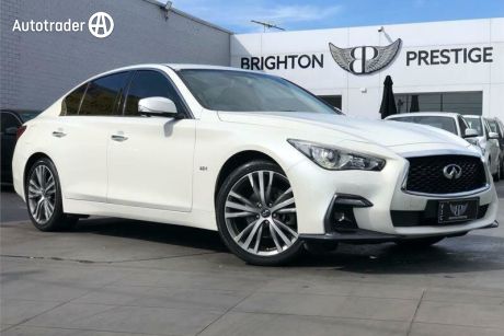 White 2017 Infiniti Q50 Sedan 2.0T S Premium
