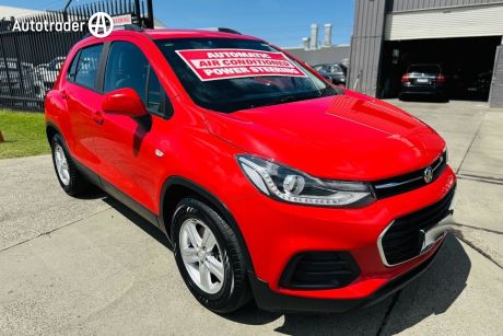 Red 2017 Holden Trax Wagon LS