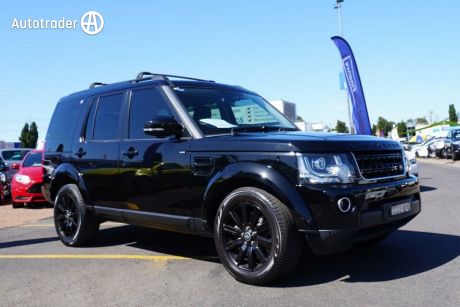 Black 2015 Land Rover Discovery 4 Wagon 3.0 TDV6