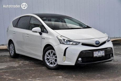 White 2020 Toyota Prius V Wagon I-Tech