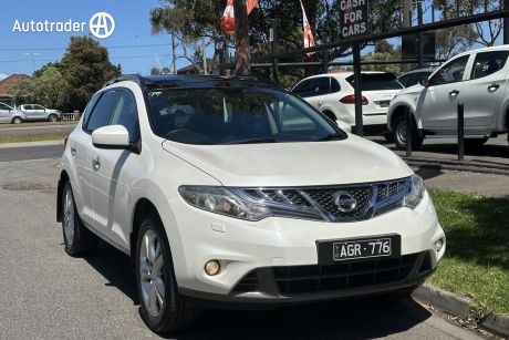 White 2015 Nissan Murano Wagon TI