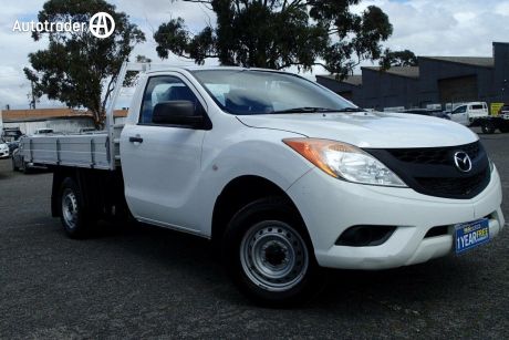 White 2015 Mazda BT-50 Cab Chassis XT (4X2)