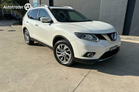 White 2014 Nissan X-Trail Wagon TL (fwd)
