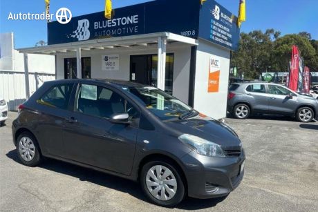Grey 2013 Toyota Yaris Hatchback YRS