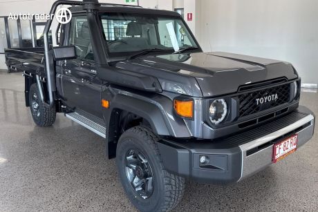 Grey 2024 Toyota Landcruiser 70 Series Cab Chassis LC79 GXL