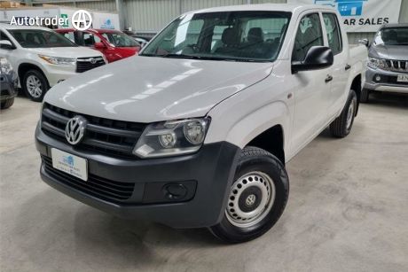 White 2012 Volkswagen Amarok Dual Cab Utility TDI400 (4X4)