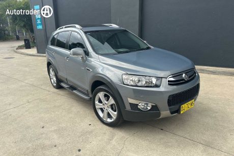 Silver 2013 Holden Captiva Wagon 7 LX (4X4)