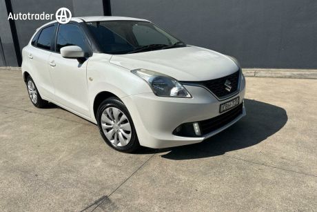 White 2018 Suzuki Baleno Hatchback GL