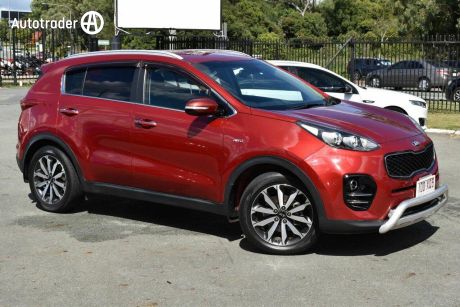 Red 2017 Kia Sportage Wagon SLI (awd)
